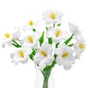 Winterworm 10 PCS Artificial Tulip Flowers,Fake Blooming Tulip Bouquets Flower
