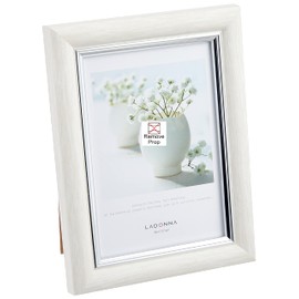 LADONNA SF10-L-WH Radonna Photo Frame, White