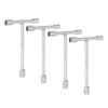 sourcing map 4pcs 3-Way Wrench, 8mm 9mm 10mm Socket T