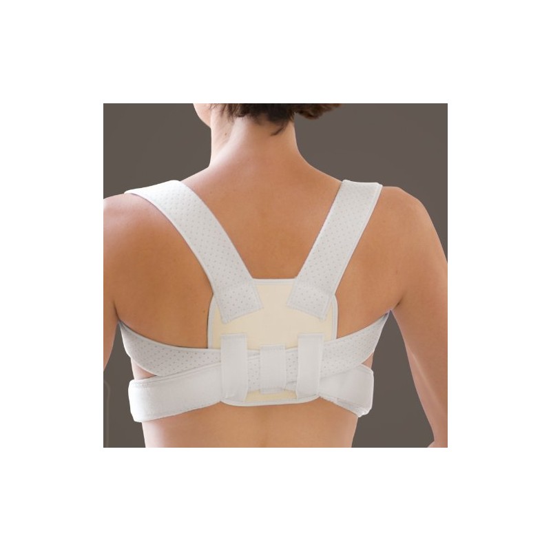 Posture Corrective Brace- White 22"-46"