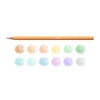 CARIOCA 43034 Pastel Pencils, 12 Colours