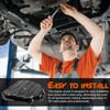 Lower Engine Oil Pan Sump with Drain Plug, Compatible with
