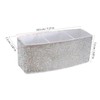 NOLITOY Luxury Bling Makeup Storage Box Compartment Organizer Brush Holder