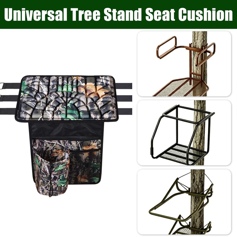 Niuyhe Tree Stand Seat Replacement with 3 Pockets