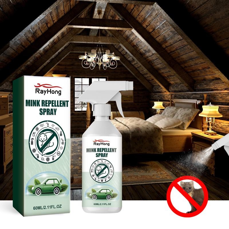 Rayhong Mink Repellent Spray, Anti-Weasel And Mink-Repellent Spray For Car