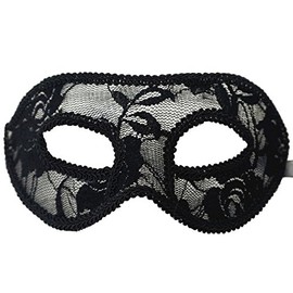 Lace Masquerade Mask Black