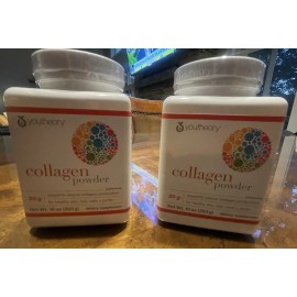 Youtheory Lot Of 2 YouTheory Collagen Powder  10oz Hair Nails Dietary