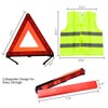 XOOL Emergency Warning Triangle Kit – Roadside Safety Kit with