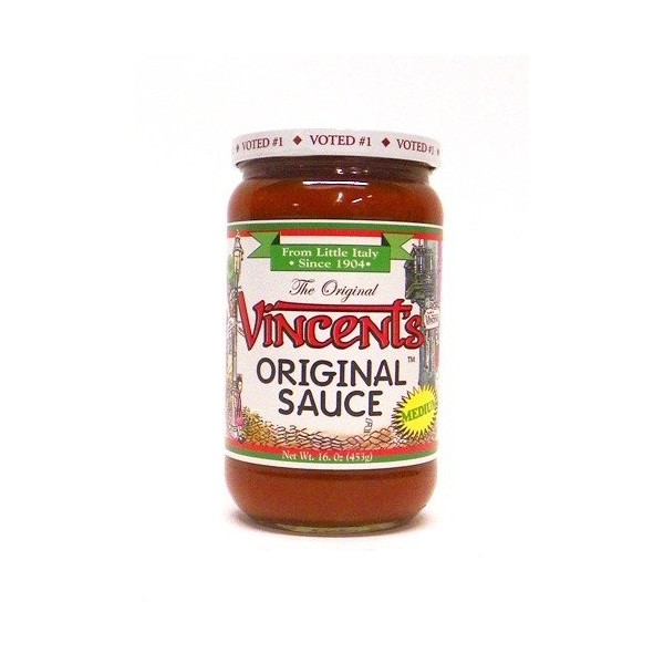 Vincent Sauce The Original Flavor, Medium, 16 Ounce (Pack of 4)
