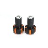 nakira 429 Grip Bar End for Motorcycles (Orange)