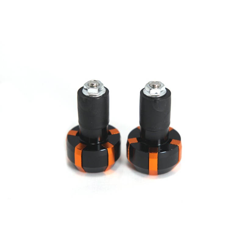 nakira 429 Grip Bar End for Motorcycles (Orange)