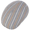 Mayser Sidney Stripes Cotton Flat Cap Peaked Cap Men's –