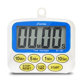 Kojima BT-182 Digital Timer Beauty Salon Home Kitchen Cooking Dish Exam Student Study Exercise / 코지마 BT-182 디지털타이머 미용실 가정용 주방 쿠킹 요리 스험생 공부 운동