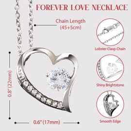 Christmas Gifts for Daughter - To My Daughter Necklace from Dad, Gifts for Birthday, Christmas, Graduation, Wedding Day from Daddy, Beautiful Daughters Jewelry, Valentine Present Ideas from Father