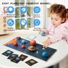 Solar System Wooden Puzzle Toy Model for Kid 3-5, Toddler