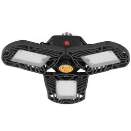 E27/E26/B22 LED Folding Garage Light 60W Radar Light Sensation Deformable Lamp