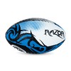 Optimum Razor Rugby Ball, Black/Blue, Size 5