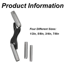 Brick Jointing Tools with Storage Pouch, 4 Sizes Interchangeable Brick Jointer, Masonry Barrel Seamer for Construction