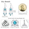 Turquoise Earrings 925 Sterling Silver Turquoise