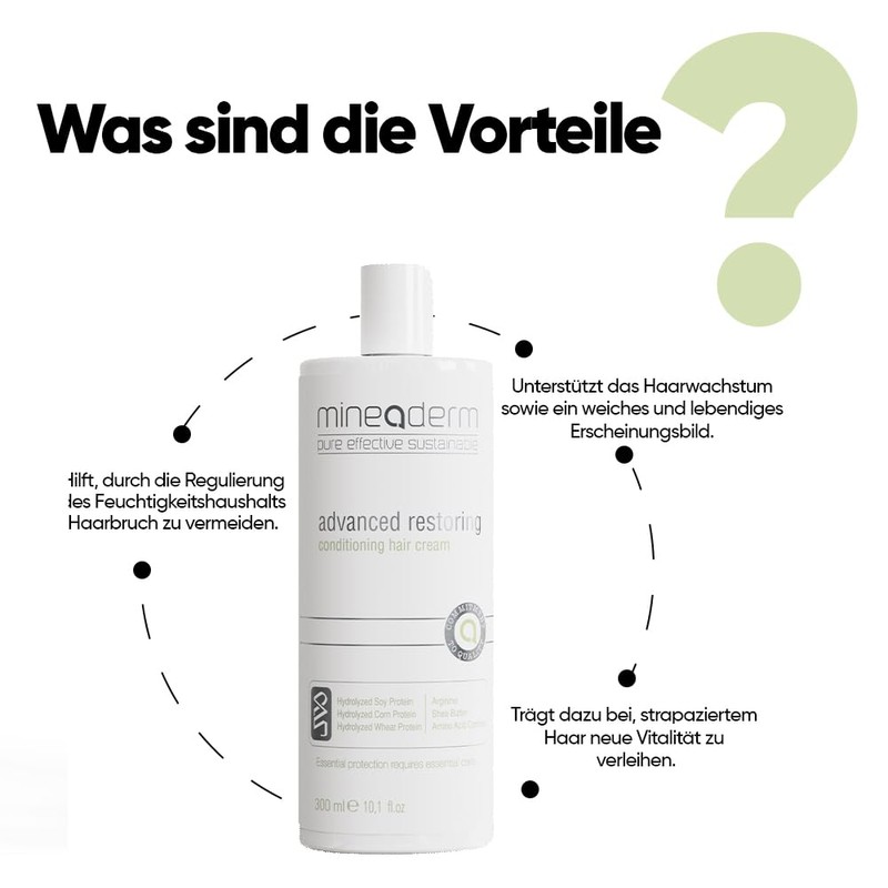 Mineaderm Conditioning Hair Cream 300 ml