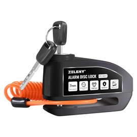 ZELENY Brake Disc Lock Alarm 110 dB Waterproof Motorcycle Lock