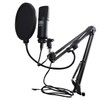AxcessAbles USB Microphone with Desktop Boom Arm