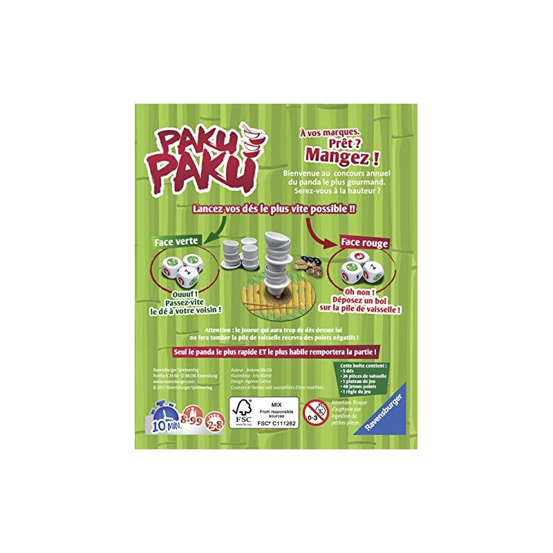 Ravensburger – 26726 – Paku Paku