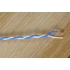 Blue & White Twisted Pair Wire 20 AWG / 0.5mm²