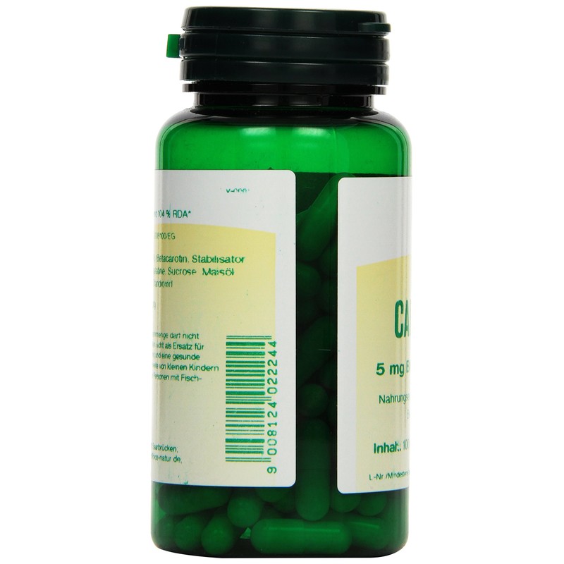Bios Carotene 5 mg, 100 capsules (27g)