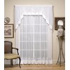 Today's Curtain Plymouth Classic Battenburg Applique Sheer Window Panel, 84-Inch,