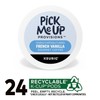 Pick Me Up Provisions French Vanilla Coffee K-Cup Pods, Light
