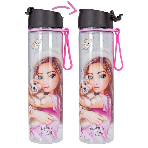 Depesche TOPModel Corgi 12035 Drinking Bottle for Children with Model