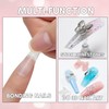 Gel de Uñas Sólido para Puntas de Uñas Acrílicas y
