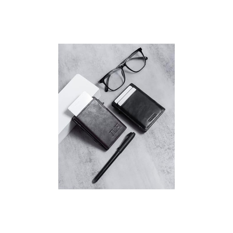 Venner Wallet - Cartera Minimalista RFID para Hombre y Mujer,
