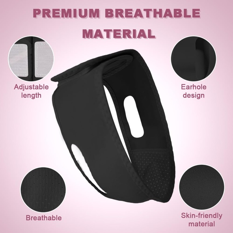 Sopurrrdy V Line Lifting Mask Chin Strap for Sleeping ，Adjustable