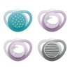 NUK Glow-in-The-Dark Orthodontic Pacifier with Heart-Shaped Shield, BPA-Free, fits 0-6