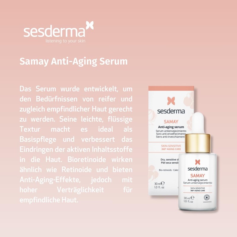 Sesderma Christmas Set Anti-Ageing Samay Cream 50ml & Serum 30ml