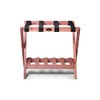 Woodlore Luggage Rack with Shoe Shelf for Guest Room,Bedroom and