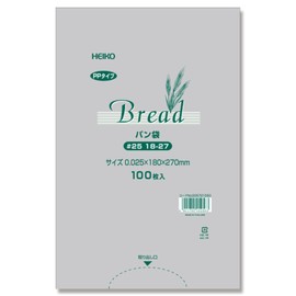 HEIKO PP Bread Bags #25 18-27 100pcs / 63-1348-96