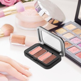 Healvian Diy Eye Shadow Palette Empty Magnetic Palette Blusher Case Eyeshadow Container Compact and Portable for Travel