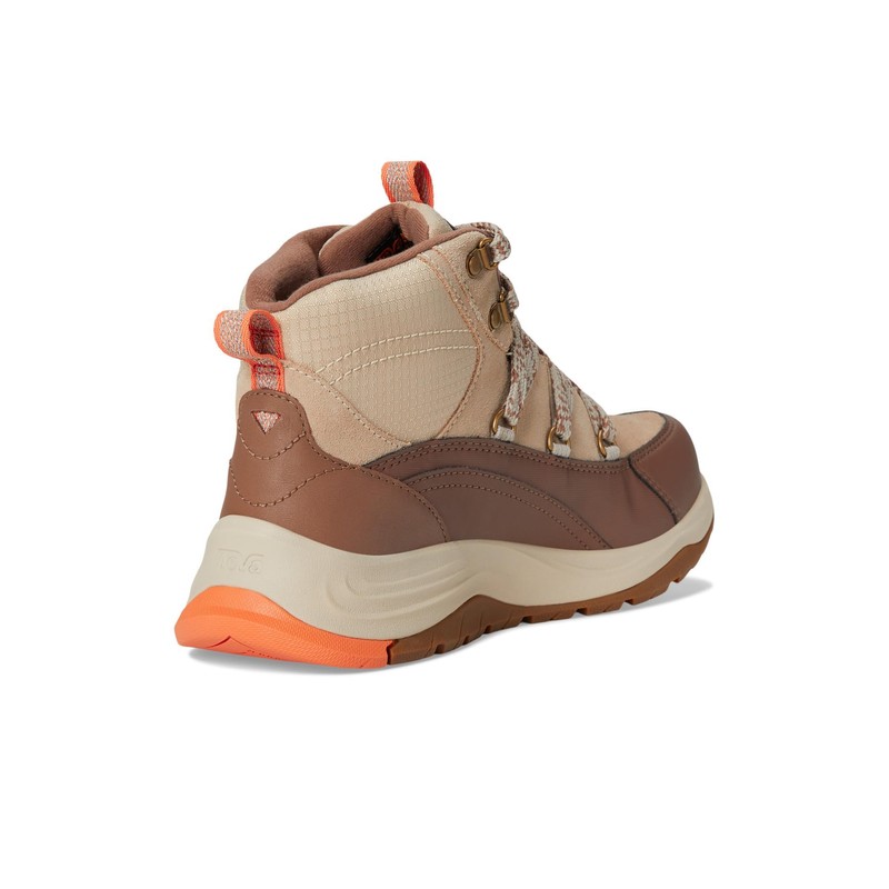 Teva Women's Auroris, Feather Grey/Acorn, 6.5 W US