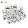 PATIKIL M4x0.7 Cap Nut, 25 Pack Acorn Nut Screw Knob