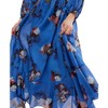 Free People Women's Morning Glory Maxi, Dutch Blue Combo