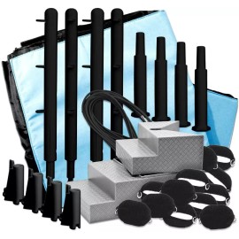 Figures Toy Company Wrestling Ring Conversion Kit: Deal 4 (Black & Blue Extreme Deal)