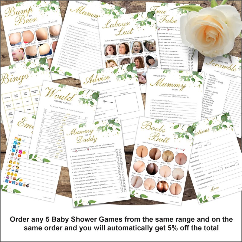 20 x Baby Prediction Cards from Olivia Samuel - Baby