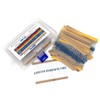 DollaTek 1280Pcs 64 Values Resistor Kit, 1 Ohm-10M Ohm 1/4W