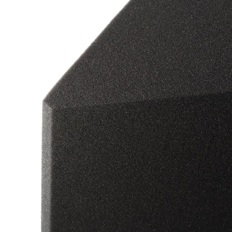 Large Bass Trap Acoustic Foam Corner, 4 Pack Delta Bass