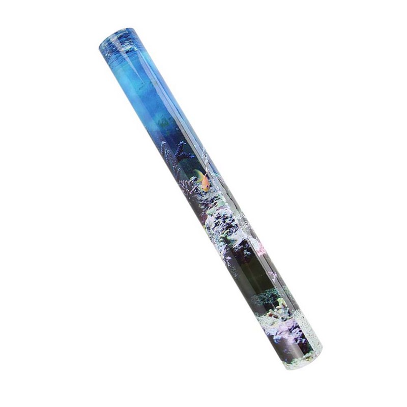 PVC Adhesive Underwater Coral Aquarium Fish Tank Background Poster Backdrop