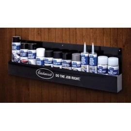 Eastwood Fairmount Extra 18 Gauge Steel Wide Aerosol Rack 32" Wide Holds 12 Full Size Can