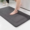 chakme Non-Slip Bath Mat, Bathroom Rug, Soft Bath Mat, Absorbent